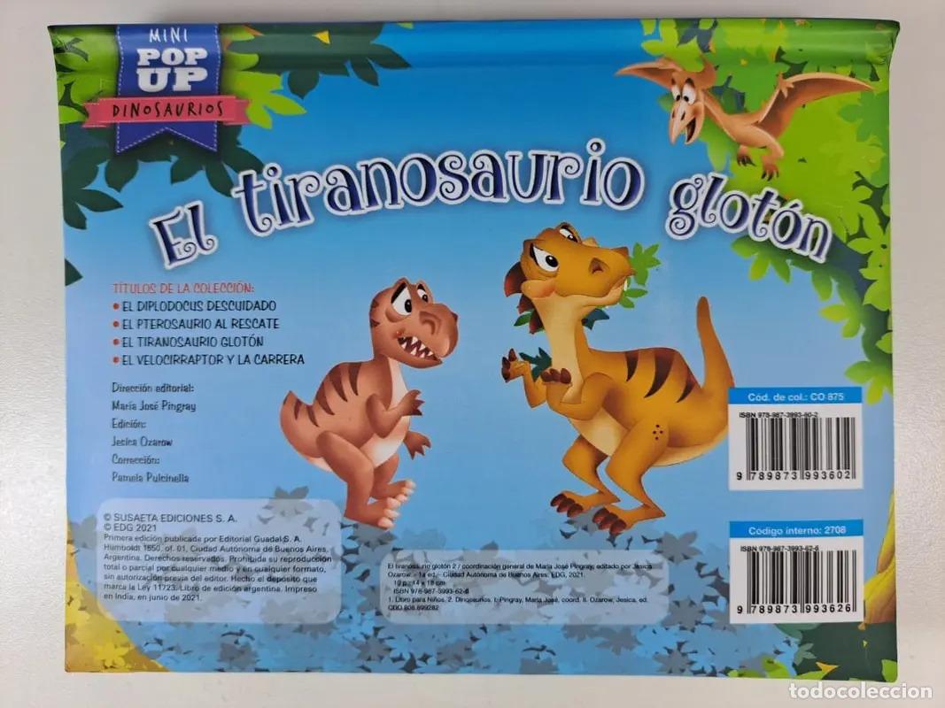 Libri di seconda mano: MINI POP UP DINOSAURIOS - EL TIRANOSAURIO GLOTON