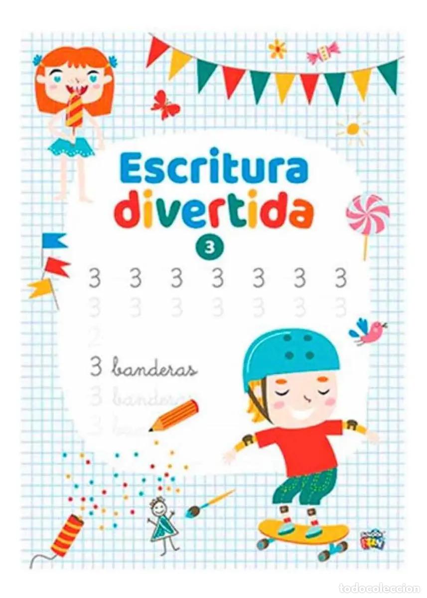 Livros em segunda m&atilde;o: ESCRITURA DIVERTIDA 3 - CON GUIA DE COLORES