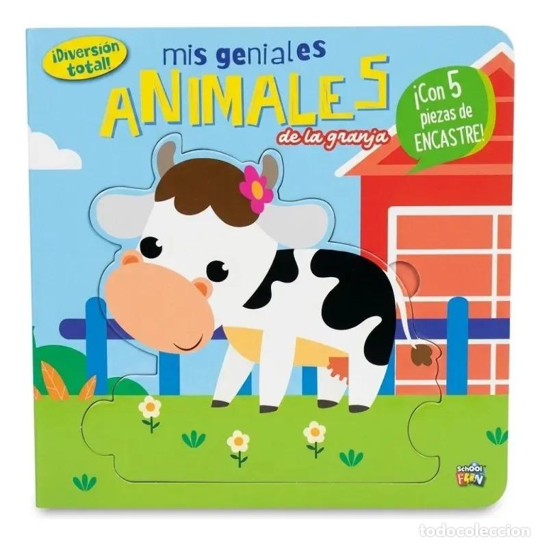 Libros: DIVERSION TOTAL - MIS GENIALES ANIMALES GRANJA - Foto 1