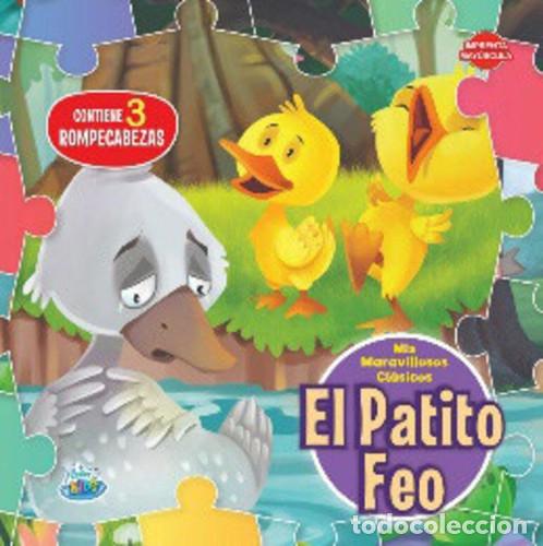 Libros: MIS MARAVILLOSOS CLASICOS. EL PATITO FEO (ROMPECABEZAS) - Foto 1