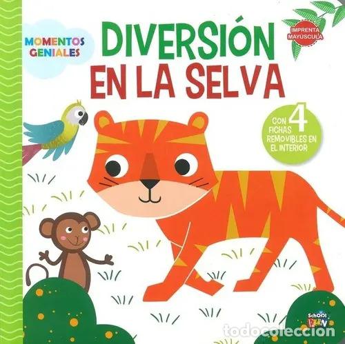 Libros: MOMENTOS GENIALES - DIVERSION EN LA SELVA - Foto 1