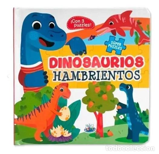 Libros: SUPER PUZZLE - DINOS HAMBRIENTOS - IMP MAYUSCULA - Foto 1