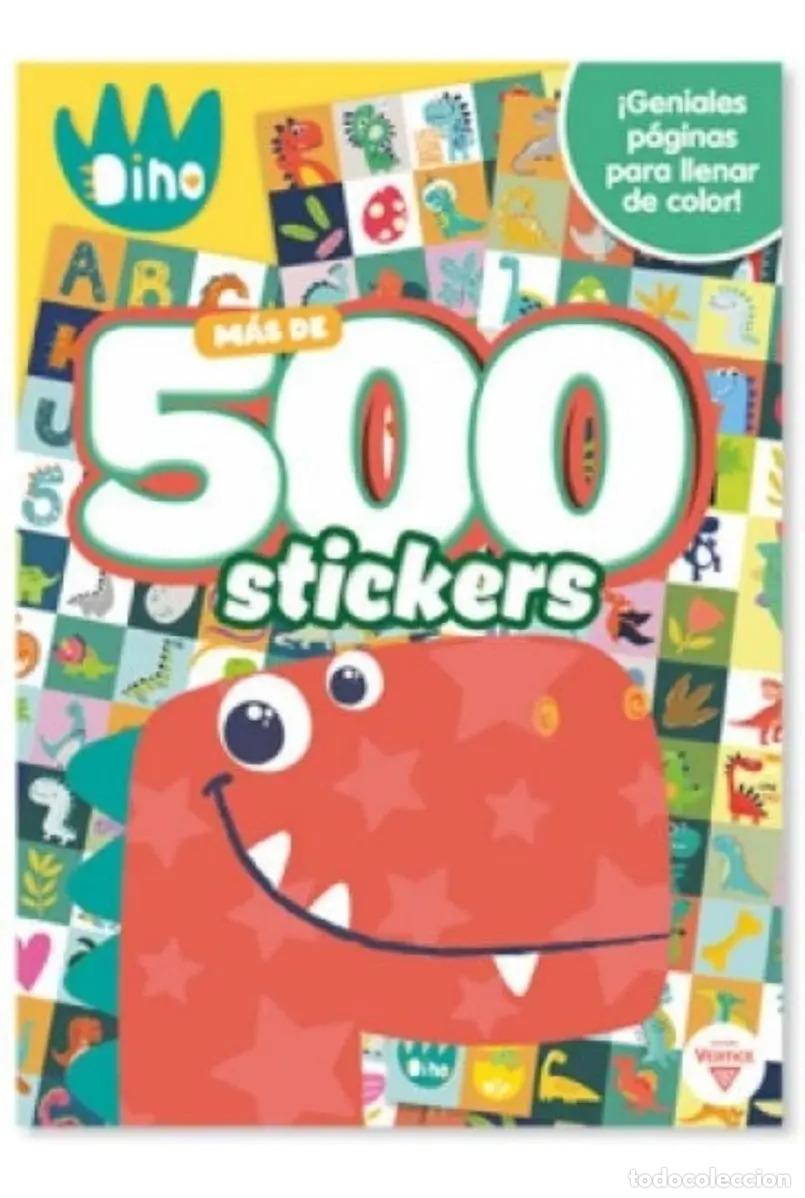 books: 500 STICKERS - DINO