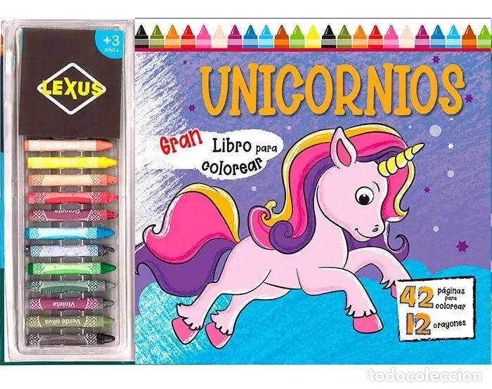 Libros: GRAN LIBRO PARA COLOREAR - UNICORNIOS - Foto 1