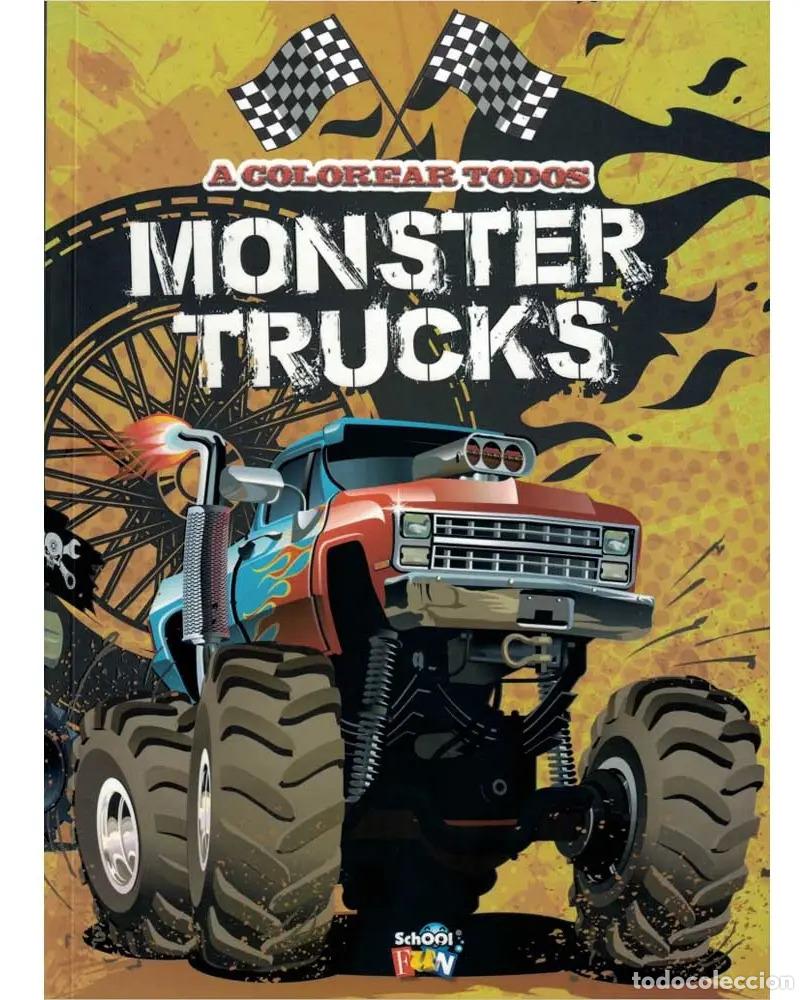 Livres: A COLOREAR TODOS - MONSTER TRUCKS