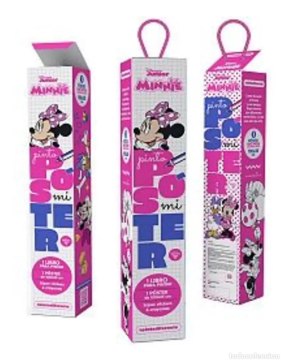 Libros: PINTO MI POSTER CHICO - MINNIE