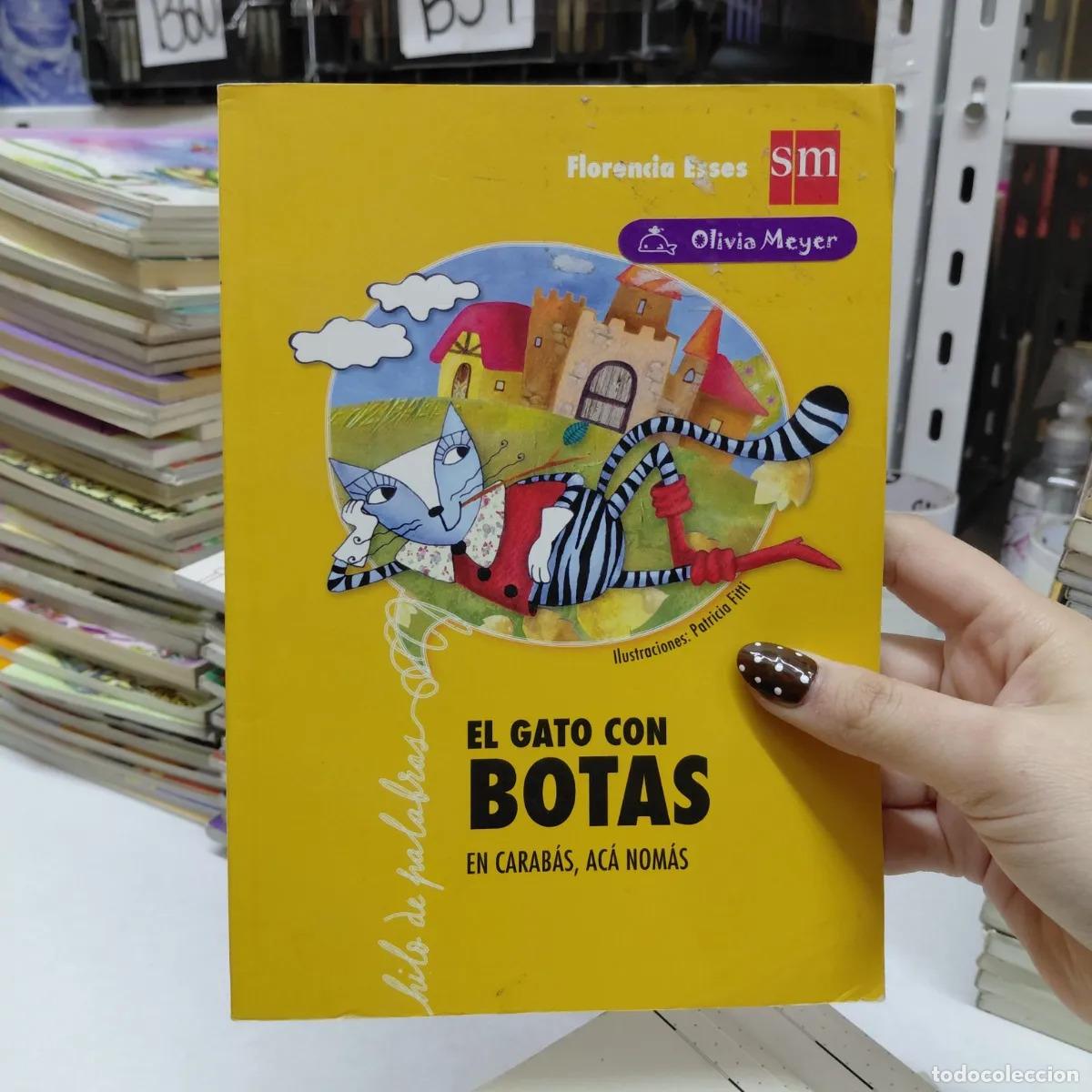 Libros: El gato con boras en Carabas, aca nomas - Olivia Meyer - Foto 1