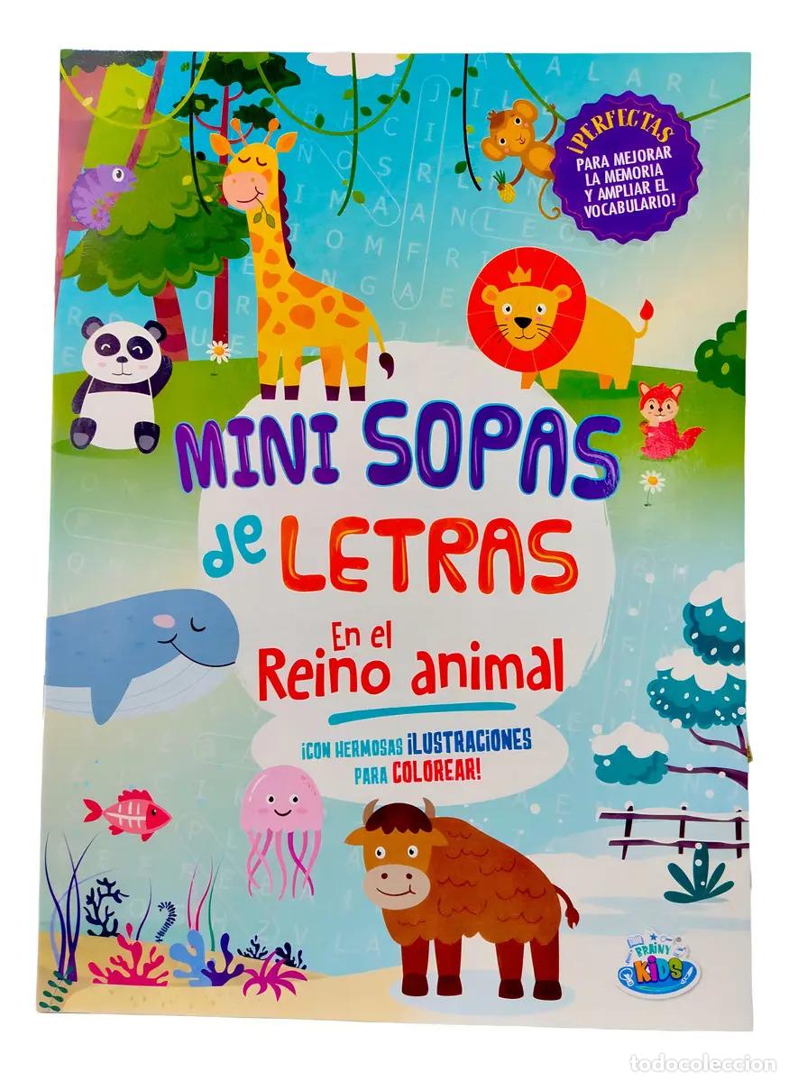 B&uuml;cher: LIBRO MINI SOPA DE LETRAS - REINO ANIMAL
