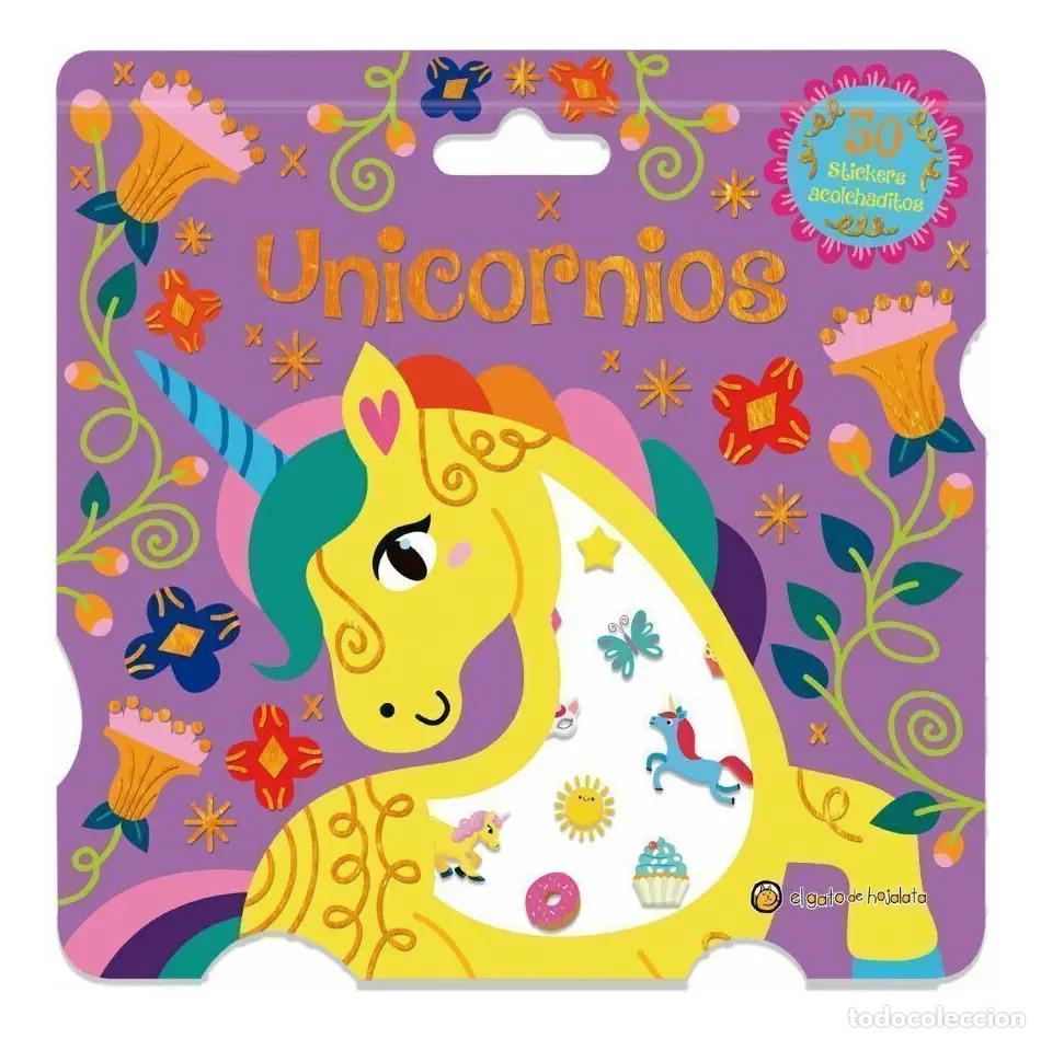 Libros: COL ACOLCHADITOS - CON STICKERS - UNICORNIOS