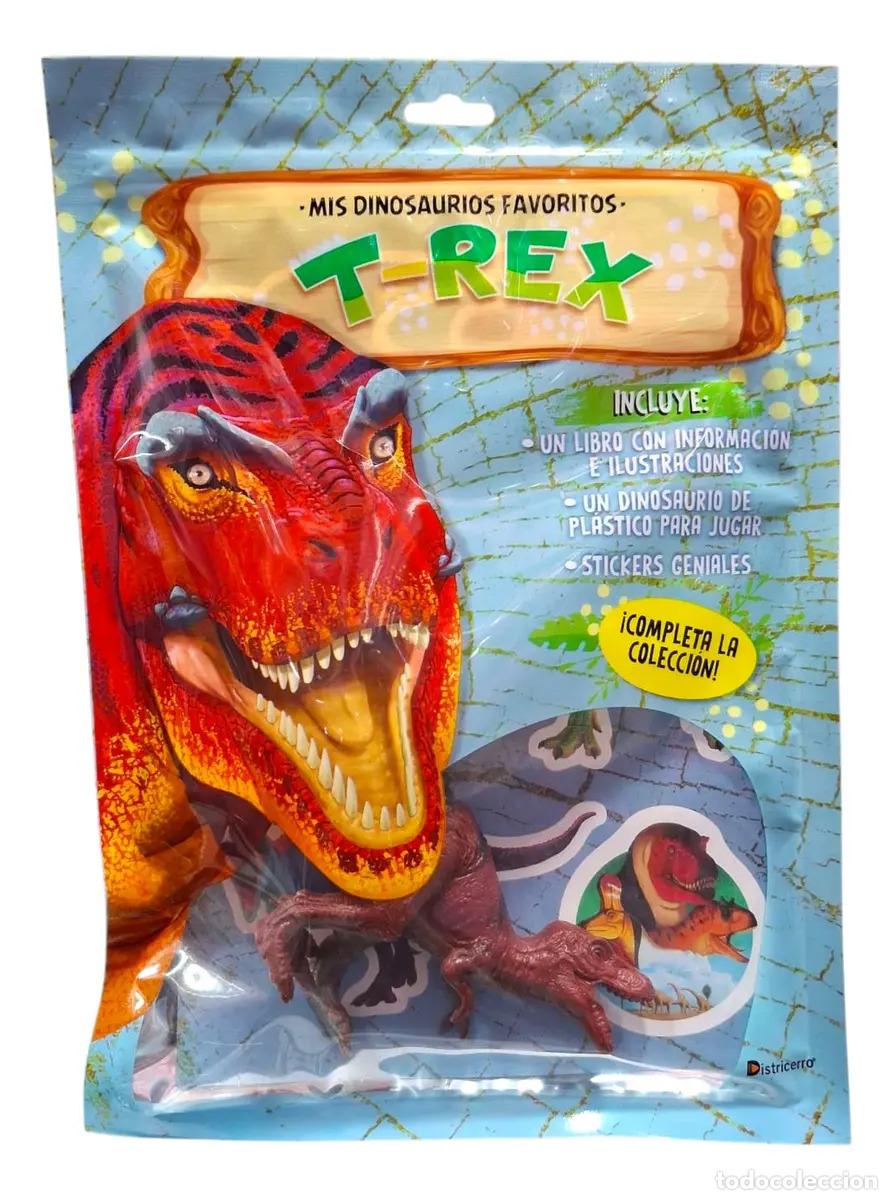 Livros em segunda m&atilde;o: MIS DINOSAURIOS FAVORITOS - BOLSA CON LIBRO Y JUGUETE - T-RE