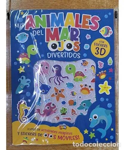 Libros: OJOS DIVERTIDOS-MIS ANIMALES DEL MAR - Foto 1