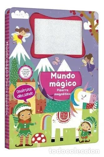 Libri di seconda mano: PIZARRA MAGNETICA - MUNDO MAGICO UNICORNIOS, DUENDES, HADAS