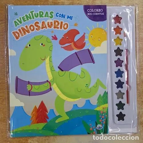 Livros em segunda m&atilde;o: COLOREO MIS CUENTOS - AVENTURAS CON MI DINOSAURIO