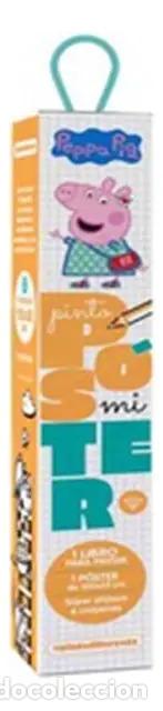 Libros: PINTO MI POSTER CHICO - PEPPA PIG