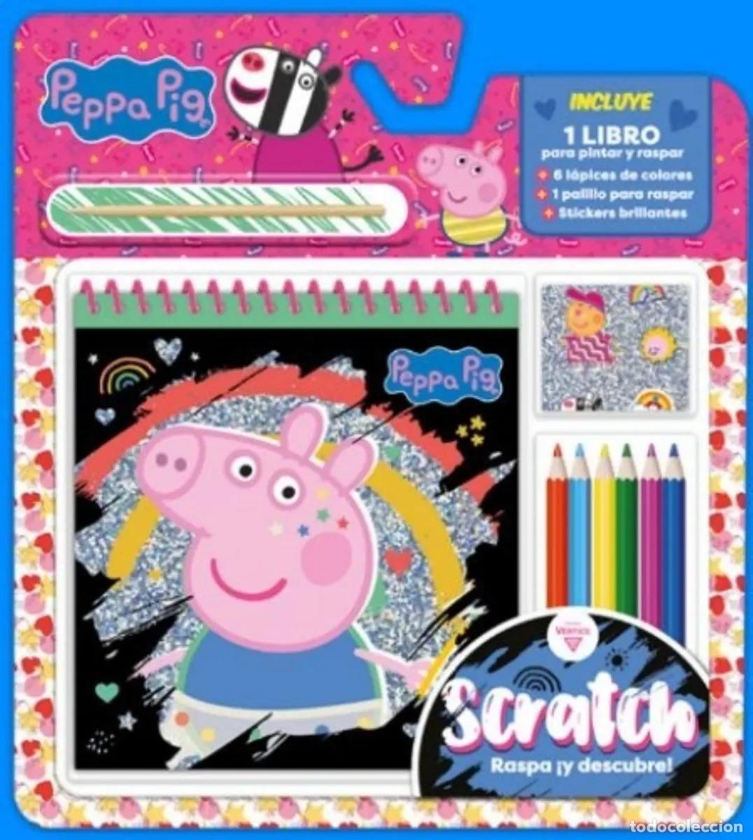 Libros: SCRATCH RASPA Y DESCUBRE - PEPPA PIG