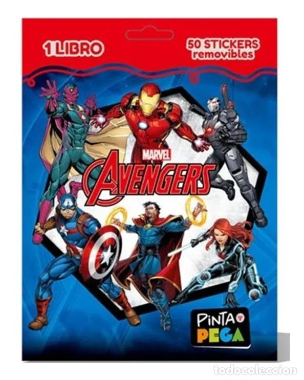 Libros: SOBRE PINTA Y PEGA - ADVENGERS