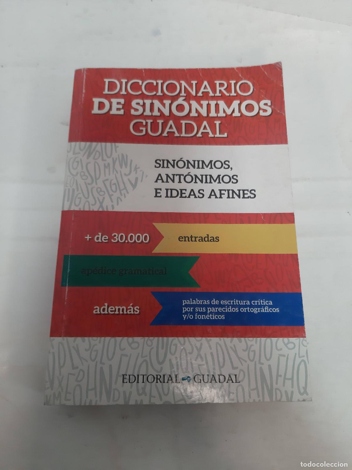books: DICCIONARIO DE SINONIMOS, ANTONIMOS E IDEAS AFINES