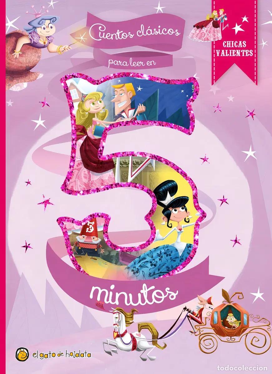 Livros em segunda m&atilde;o: CUENTOS CLASICOS EN 5 MINUTOS: CHICAS VALIENTES
