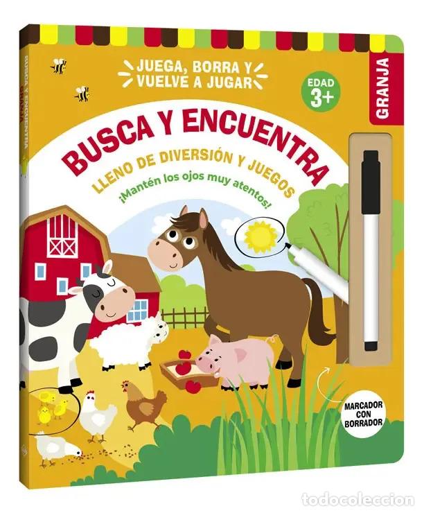 Libros: BUSCA Y ENCUENTRA - GRANJA - Foto 1