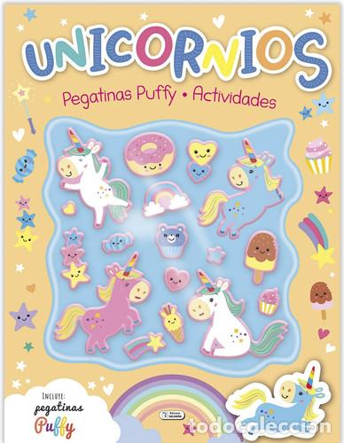 Livros em segunda m&atilde;o: PEGATINAS PUFFY - ACTIVIDADES - STICKERS 3D - UNICORNIOS