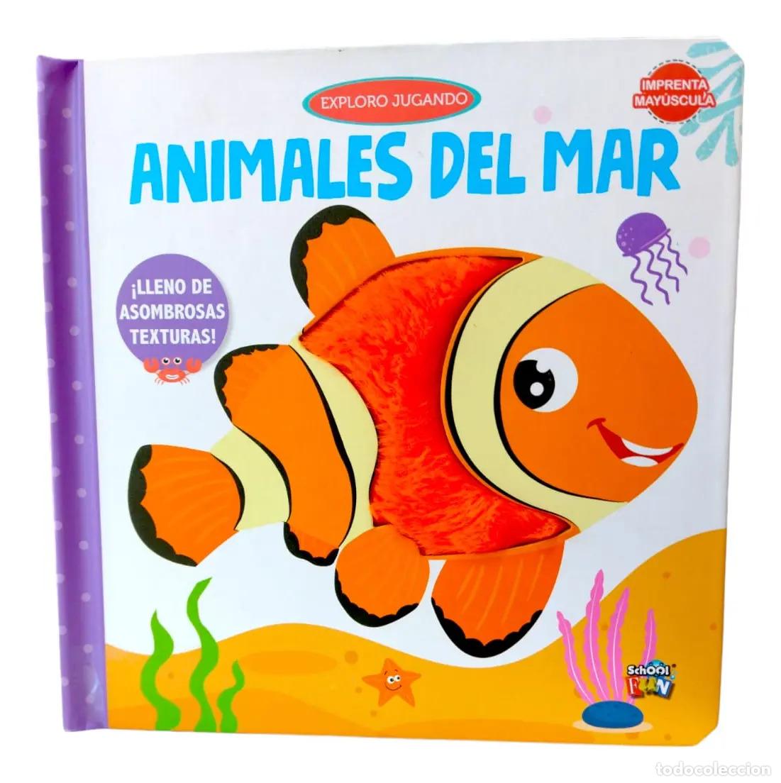 Libros: EXPLORO JUGANDO - ANIMALES DEL MAR