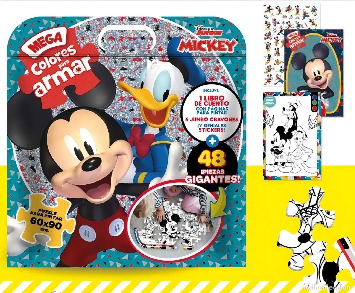 Libri di seconda mano: MEGA COLORES PARA ARMAR - MICKEY MOUSE