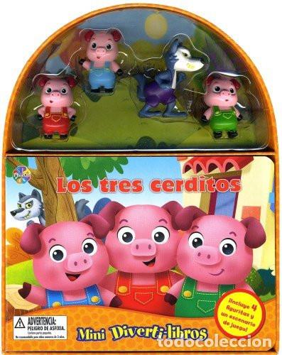 Libros: MINI DIVERTI-LIBROS-LOS TRES CERDITOS