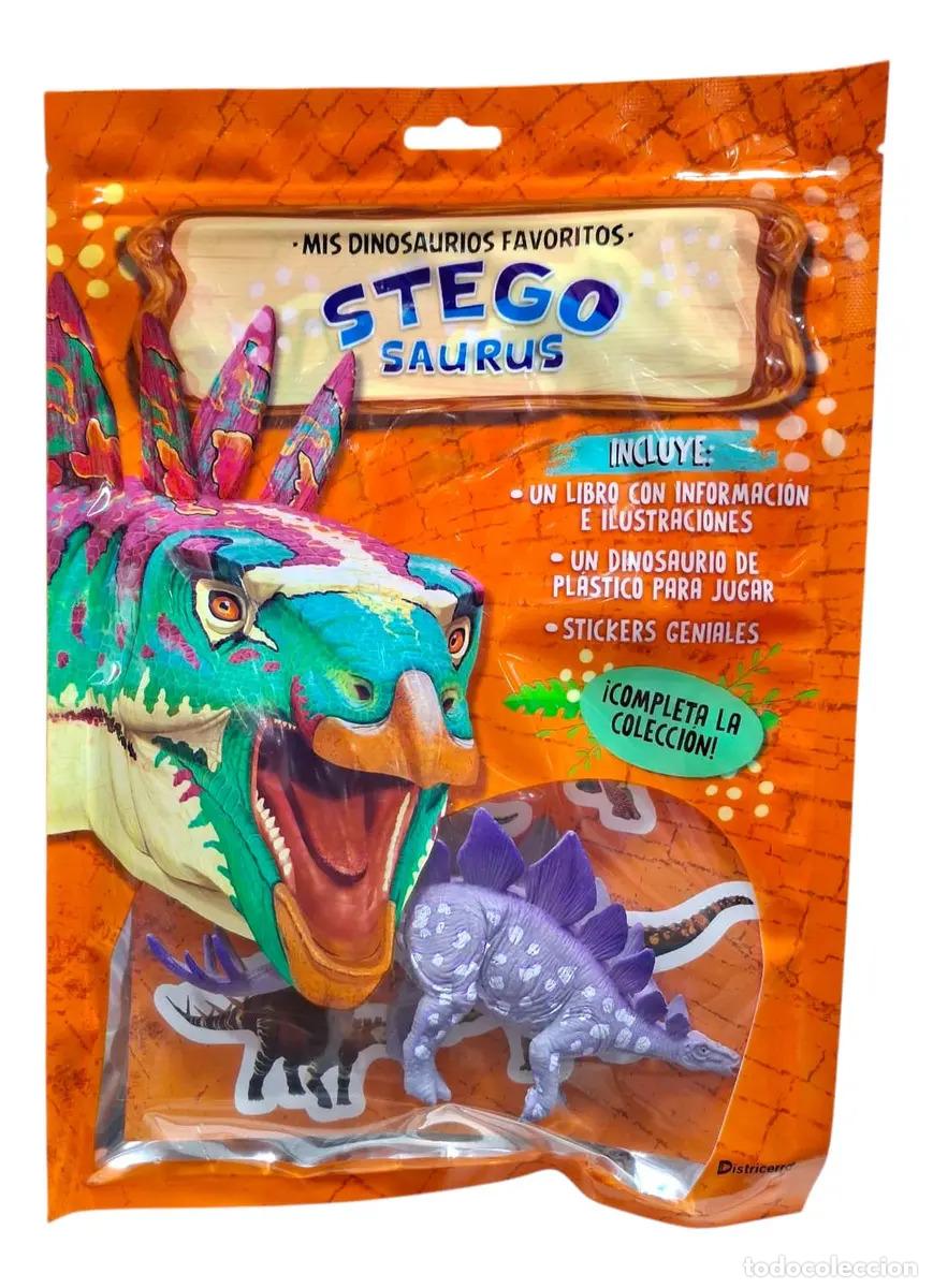 Libros: MIS DINOSAURIOS FAVORITOS - BOLSA CON LIBRO Y JUGUETE - STEG