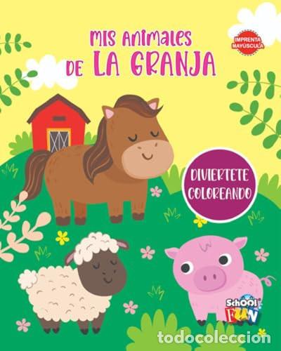 Libros: DIVIERTETE COLOREANDO CON 6 MARCADORES. MIS ANIMALES DE LA G