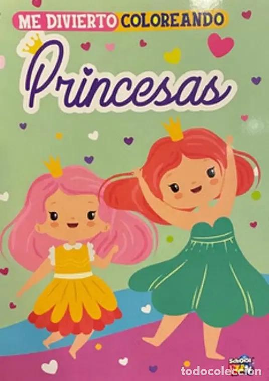 Libros: ME DIVIERTO COLOREANDO - PRINCESAS - Foto 1