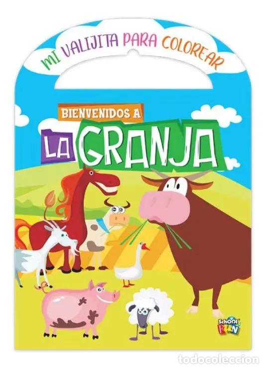 Livres: MI VALIJITA PARA COLOREAR - BIENVENIDOS A LA GRANJA