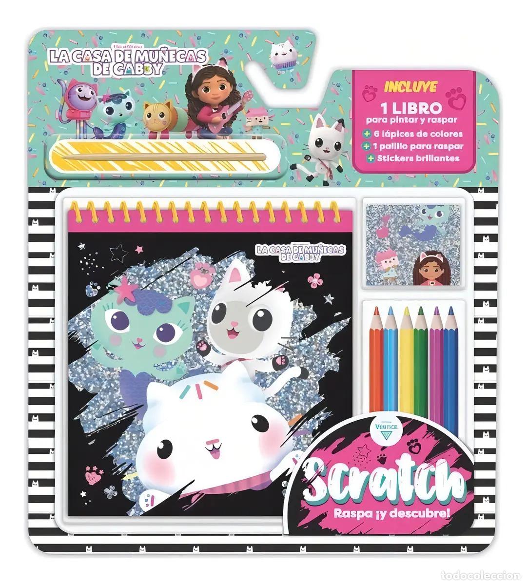 Libros: SCRATCH RASPA Y DESCUBRE - LA CASA DE MU&Ntilde;ECAS DE GABBY - Foto 1