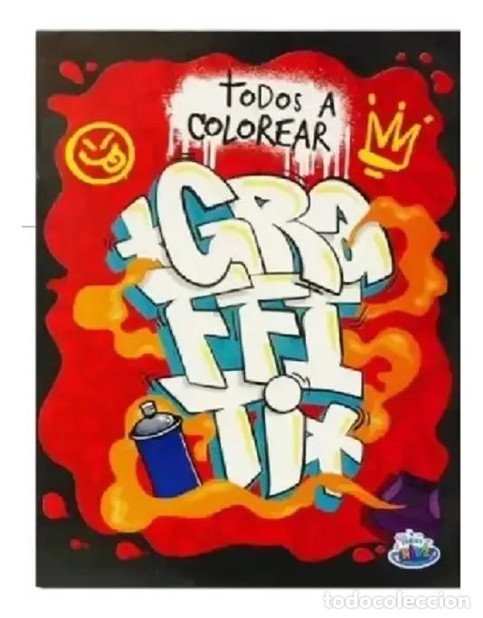 Libros: TODOS A COLOREAR - GRAFFITI - Foto 1
