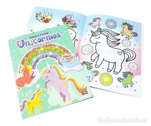 Livros em segunda m&atilde;o: VAMOS A PINTAR - UNICORNIOS MAGICOS