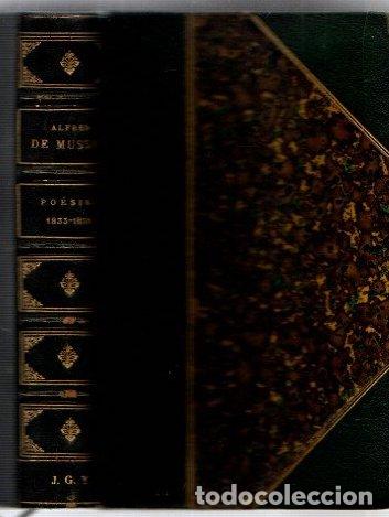Libros: Oeuvres. Poesies 1833-1852 - Musset, Alfred de