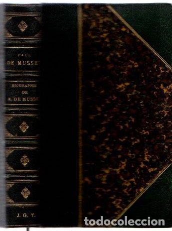 books: Biographie de Alfred de Musset - Musset, Paul de