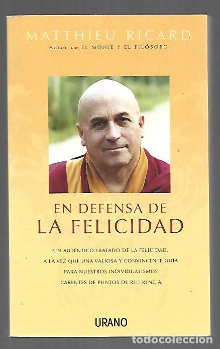 Libros: EN DEFENSA DE LA FELICIDAD - RICARD, MATTHIEU - Foto 1