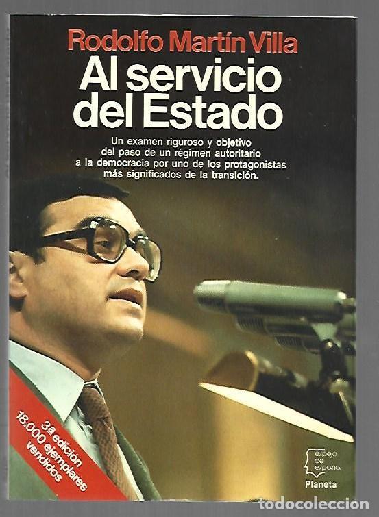Libros: AL SERVICIO DEL ESTADO - MARTIN VILLA, RODOLFO - Foto 1
