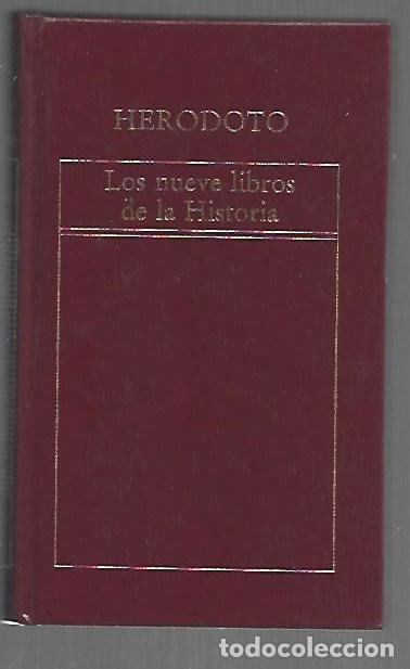 Libros: NUEVE LIBROS DE LA HISTORIA - LOS - HERODOTO - Foto 1