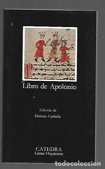 Libros: LIBRO DE APOLONIO - ANONIMO (EDICION DE DOLORES CORBELLA) - Foto 1