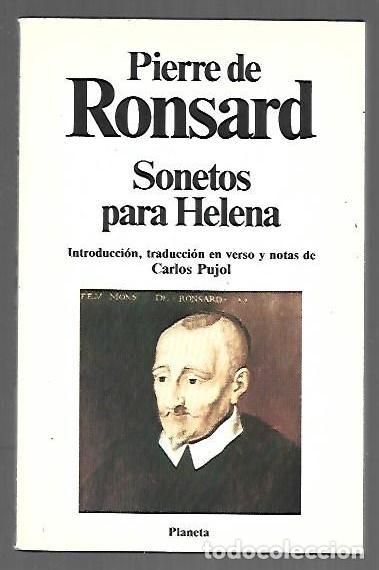 Libros: SONETOS PARA HELENA - RONSARD, PIERRE DE - Foto 1