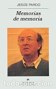 Libros: Memorias de memoria - Jes&uacute;s Pardo - Foto 1