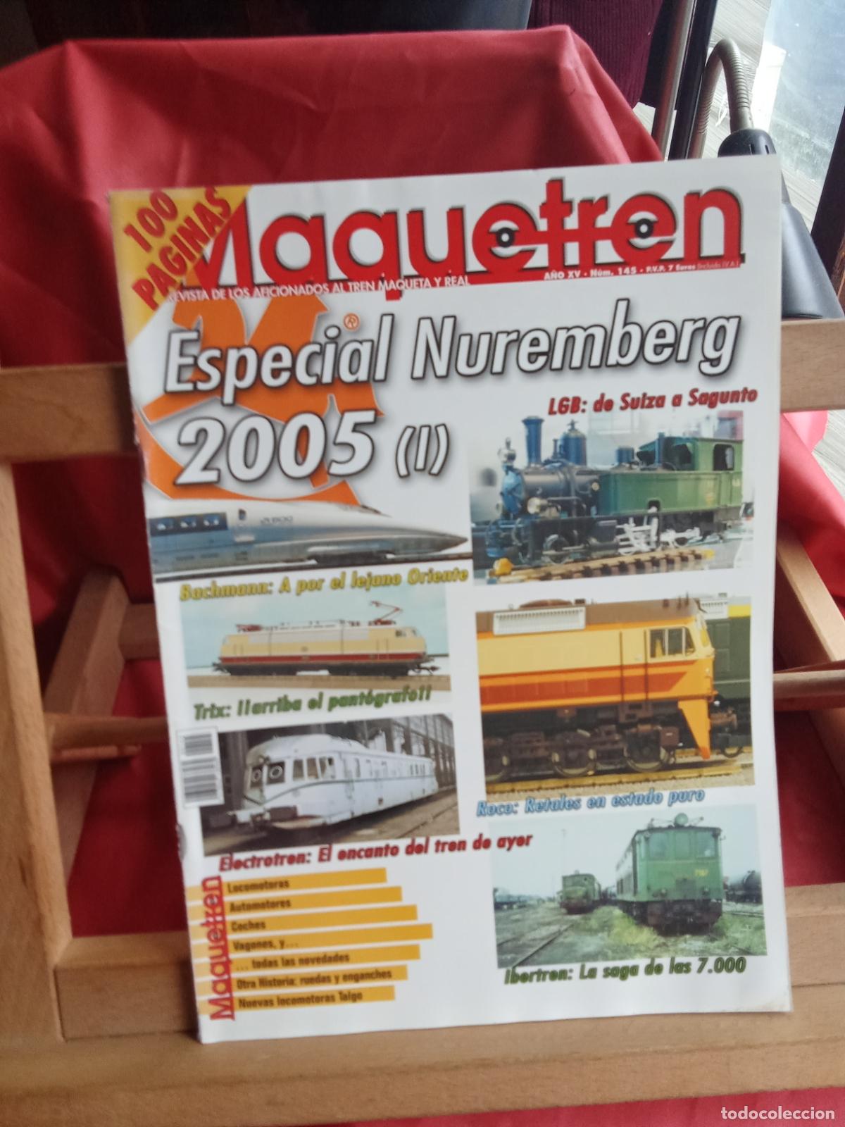 Livros em segunda m&atilde;o: Revista Maquetren: Especial Nuremberg 2005 (I) A&ntilde;o XV N&uacute;m.145 REV.1456