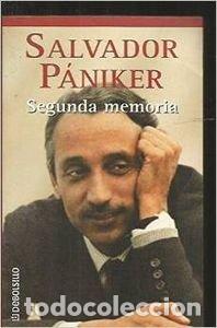 Livros em segunda m&atilde;o: Segunda memoria - SALVADOR PANIKER