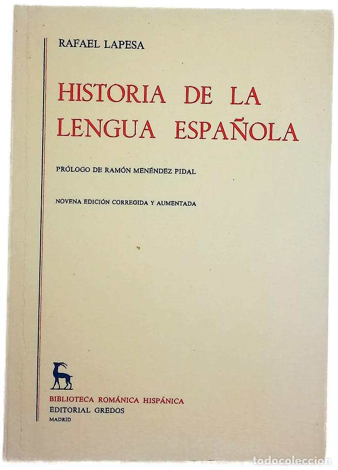 B&uuml;cher: Historia de la lengua espa&ntilde;ola
