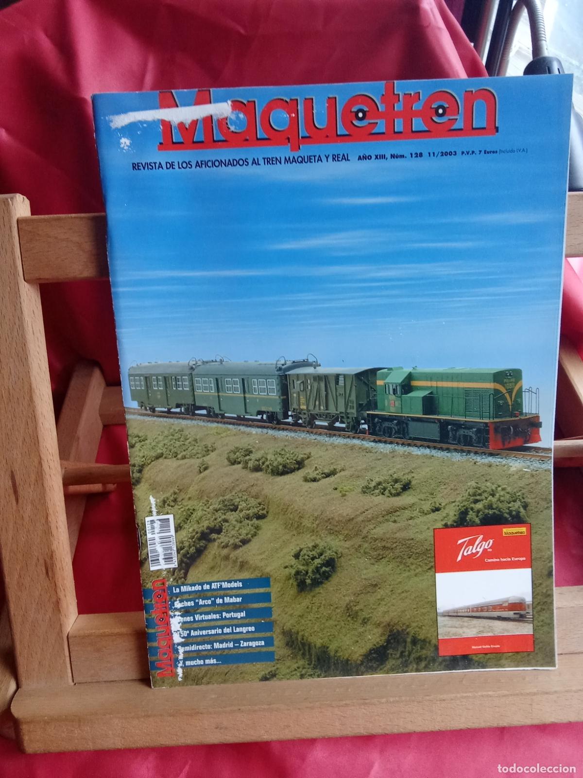 Libros: Revista Maquetren: A&ntilde;o XV N&uacute;m.128 11/2003 REV.1460