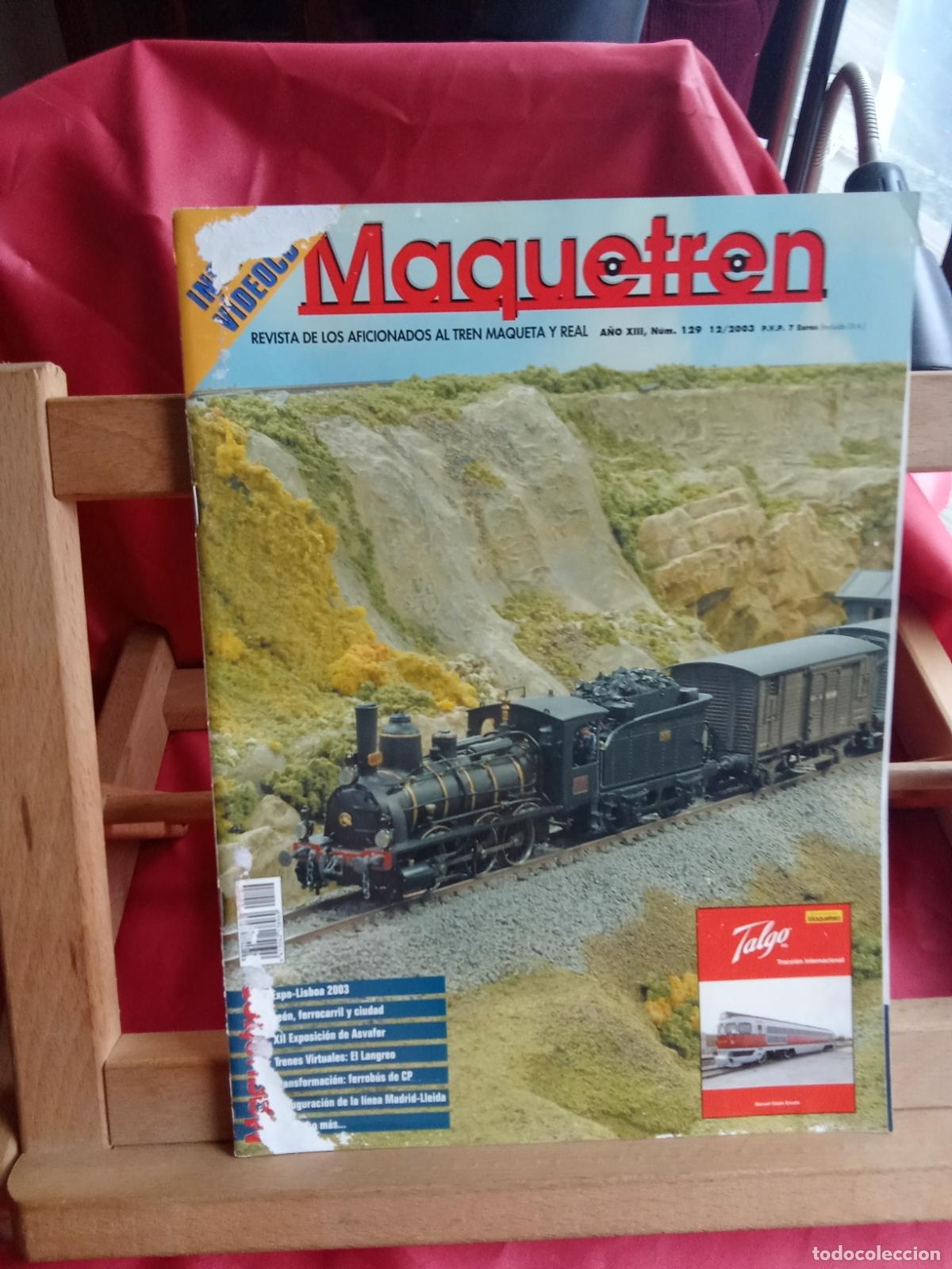 Libros: Revista Maquetren: A&ntilde;o XIII N&uacute;m.129 12/2003 REV.1461
