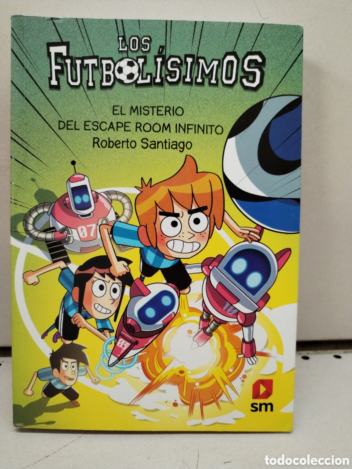 books: Los Futbol&iacute;simos 28: El misterio del escape room infinito - Santiago, Roberto