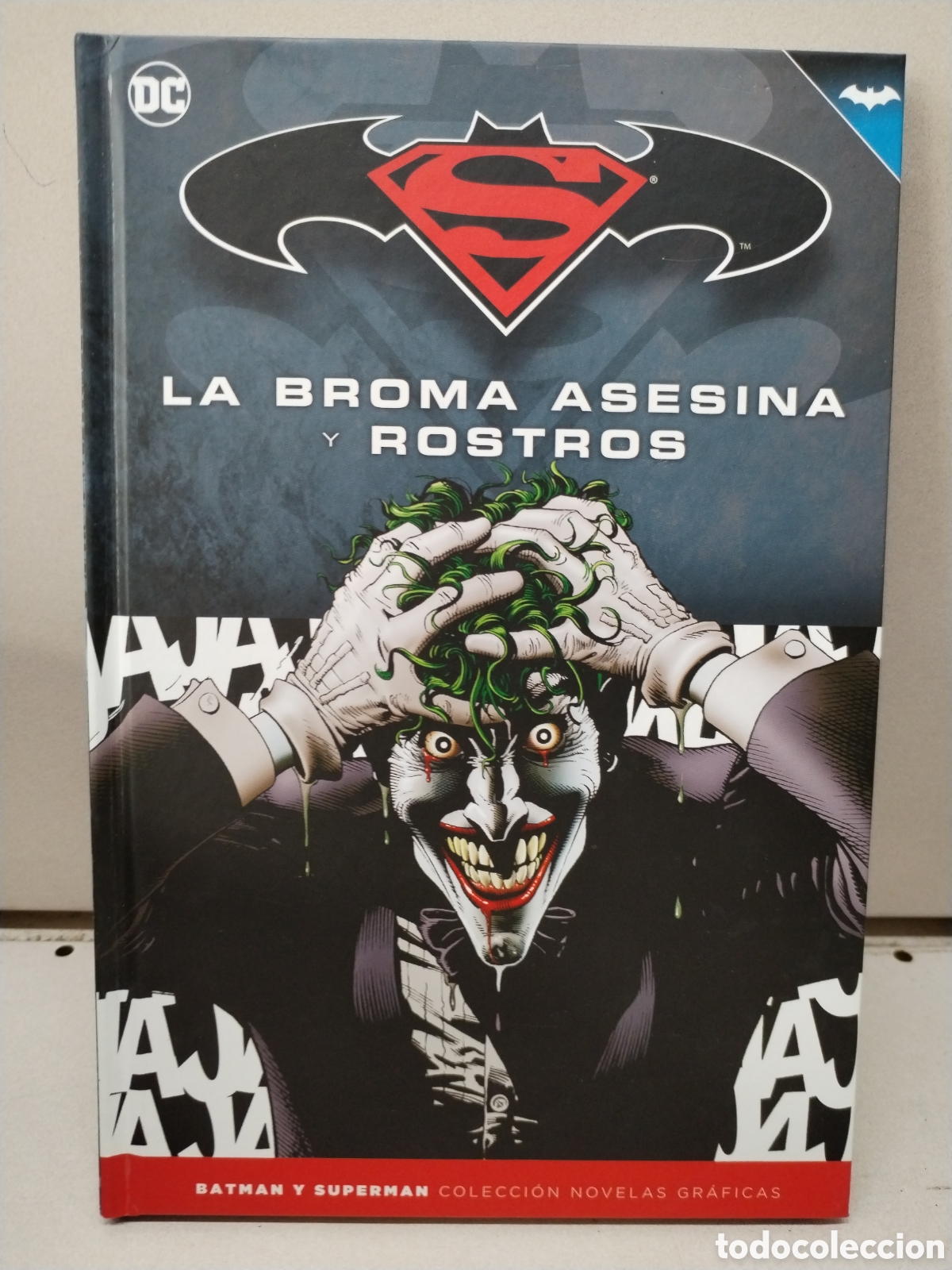 Libros: Batman y Superman - Colecci&oacute;n Novelas Gr&aacute;ficas n&uacute;mero 04: La Broma Asesina y Rostros - Alan Moore