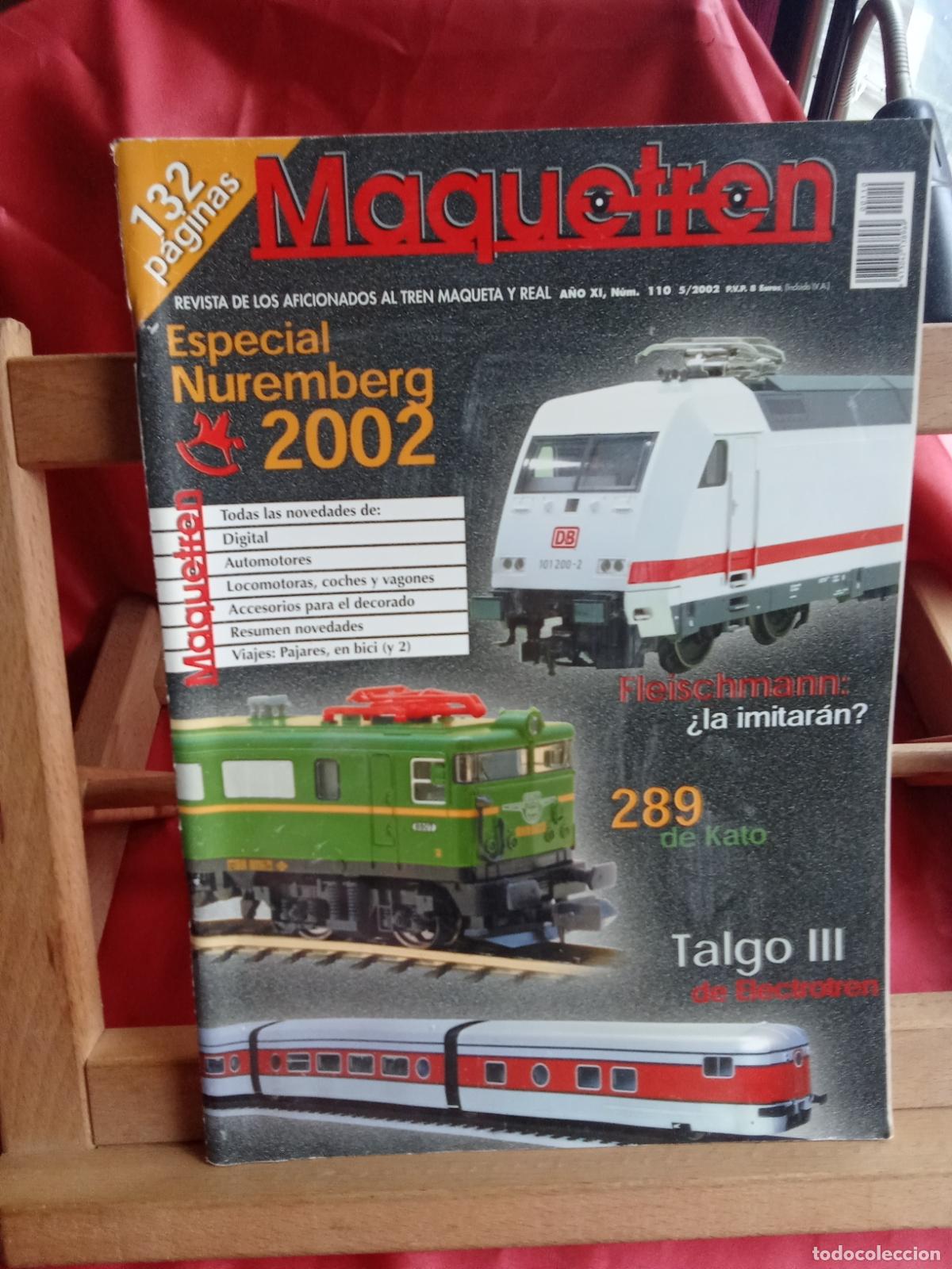 Libros: Revista Maquetren: A&ntilde;o XI N&uacute;m.110 5/2002 REV.1464